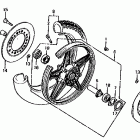 CB1000C Переднее колесо