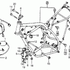 CR250R Frame @ ignition coil 83