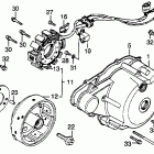 CM250C Генератор и крышка
