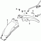 CM250C Заднее крыло