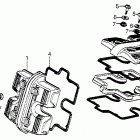 VF750C Крышка головки цилиндров