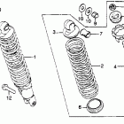 CM450E Задний амортизатор