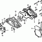 CX650T Water pump @ pulse generator
