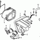 CX650C Воздухозаборник