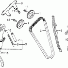 CB550SC Цепь ГРМ и натяжитель