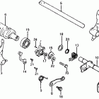 FT500 Барабан и вилки переключения