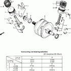 VT750C Piston @ crankshaft