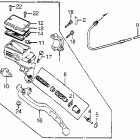 VF750C Цилиндр сцепления
