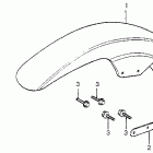 VF750C Переднее крыло