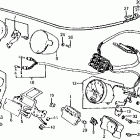 VT750C Speedometer @ tachometer