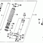 XL250R Front fork 82-83