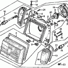 CX650T Front combination light