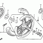 CB750SC Переднее колесо