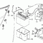 CB550SC Right side cover @ battery