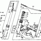 CB750SC Передние аммортизаторы