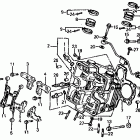VF750S Головка цилиндров передняя