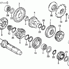 CB750SC Трансмиссия