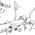 VT750C Рулевые переключатели и троса