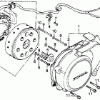 CM450E Cm450e / c left crankcase cover  @ alternator