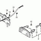 CX650C Фонарь задний