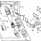 CR125R Rear shock absorber 83