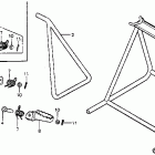 CR125R Main stand @ side stand  @ footpegs