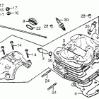 XR200R Головка цилиндра