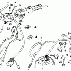 CM450E Cm450e control levers @ switches  @ cables