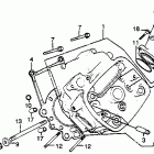 GL650 Левая головка цилиндров
