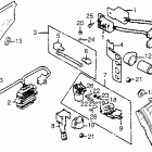 CB1100F Side cover @ spark unit  @ rectifier