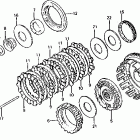 VT750C Сцепление