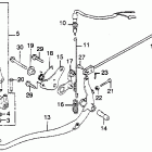 CM450E Brake pedal @ gearshift pedal