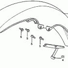 GL650 Переднее крыло