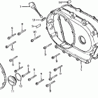 VT750C Крышка картера правая