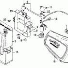 CM450E Right side cover @ battery