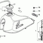 XL250R Fuel tank 82-83