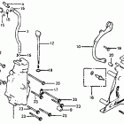 CB750SC Масляный насос