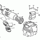 VT750C Воздухозаборник