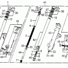 VF750C Передняя вилка