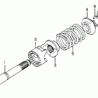 CX650C Вал ведущий