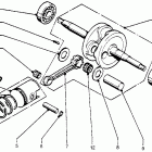 PA50II Коленвал и поршни