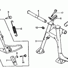 CB1000C Подножка