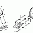 CX650C Крышка головки цилиндров