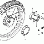 NU50 Заднее колесо