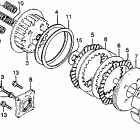 CM250C Сцепление