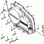VF750S Крышка картера правая