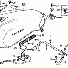 VF750S Топливный бак