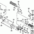 CM250C Подножки
