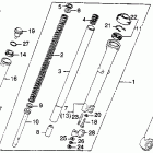 CM450E Cm450e front fork
