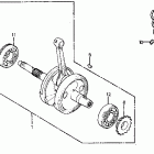 FT500 Коленвал и поршни